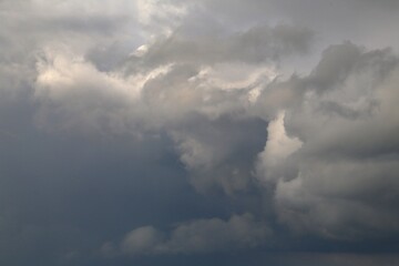 Obraz premium Supercell stormy sky 