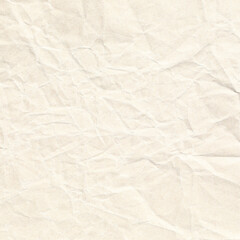 Obraz premium Crumpled yellow square brown paper texture