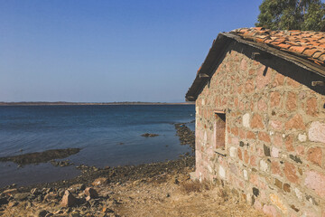 old house on the coast