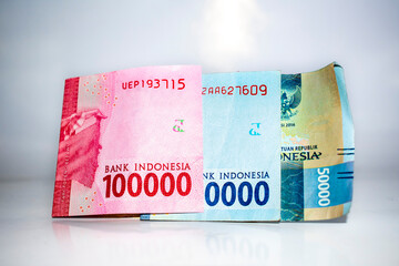 a design of 1000000000 Indonesian rupiah banknote