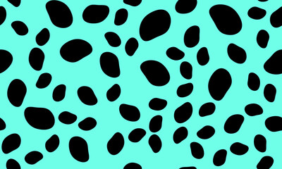 Leopard print. Animal skin pattern. Seamless design pattern.