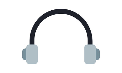 Headphone, earphones, microphone, speaker, equipment, audio, sound free vector icon