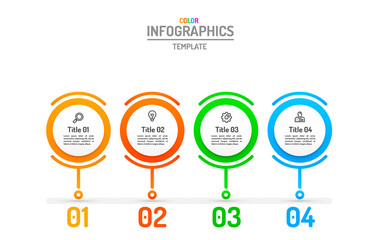 Infographics creative concept, business info templates option, data label plan.