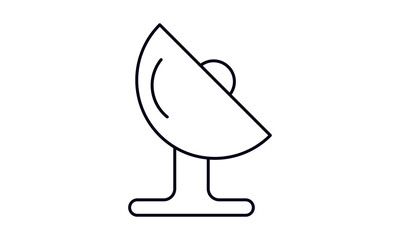 Antenna, home, media, communicate, connection, telecommunications, internet, technology, equipment, satellite, network, radar free vector icon