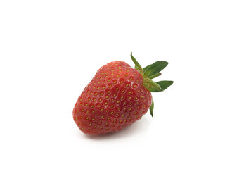Strawberry on White Background