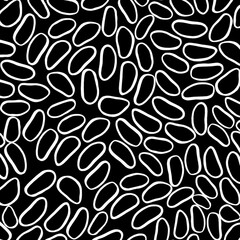 Animal skin texture. Simple black and white background. Scandinavian style, design for wallpaper, fabric, textile,wrapping paper.