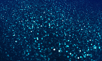 Abstract blue plexus bokeh. Beautiful background for card, art projects, business, template, banners