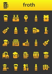 froth icon set