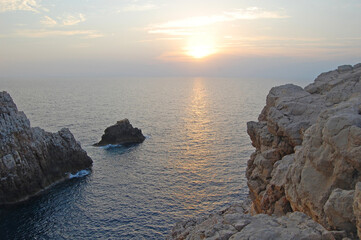 

Puesta de sol en Menorca Islas Baleares España