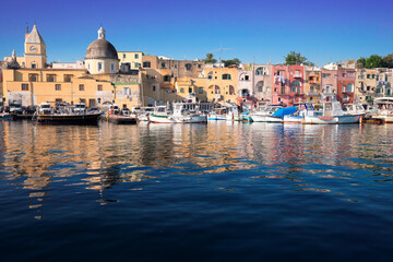 Fototapeta na wymiar Procida island, Italy