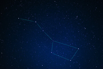 Constellations. Ursa Major (Great bear)