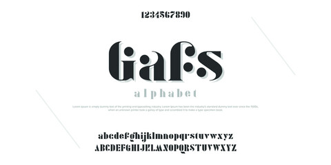 Elegant awesome alphabet letters font and number. Classic Lettering Minimal Fashion Designs. Typography fonts regular. vector illustration