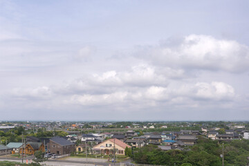 Obraz premium 町風景 九十九里町 