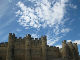 Fototapeta na wymiar Valencia don Juan Medieval castle