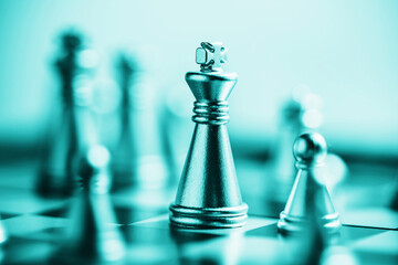 Chess. Win concept.