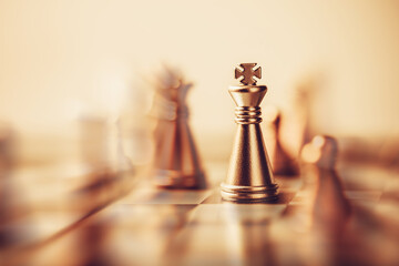 Chess. Win concept.