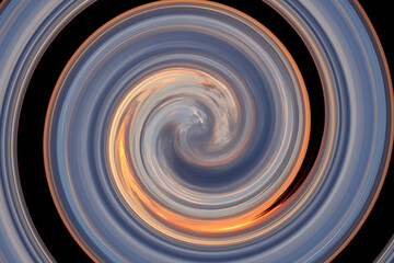 Funnel abstract pattern. Swirl, spiral, multi-colored pattern as a background.