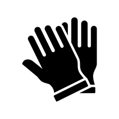 glove icon design vector template