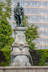 Obraz premium Historische Architektur in Augsburg - Prinzregentenplatz