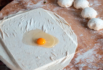 best dough for breaking eggs to make pancakes, egg bread,