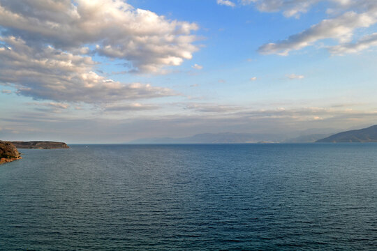 View Of Argolic Gulf From Nafplio.