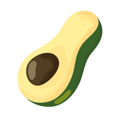 avocado fresh vegetable healthy icon