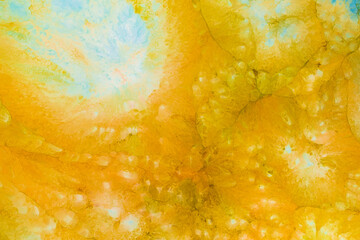 Colorful abstract painting. High resolution picture. ink color mixing. close up texture