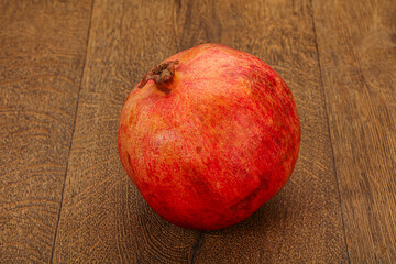 Ripe sweet juicy garnet fruit