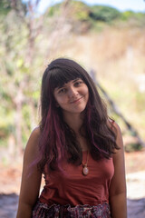 Fototapeta premium Menina sorridente