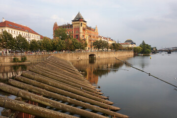 Moldava the river of Praga