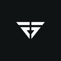 Obraz premium Initial Letter FF Logo Design Vector Template. Creative Linked Alphabetical FF Logo Vector 