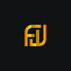 Initial Letter FW Logo Design Vector Template. Creative Linked Alphabetical FW Logo Vector	
