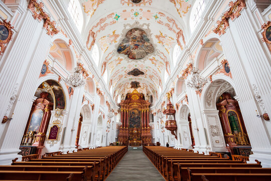 Lucerne Jesuit Church in Luzern