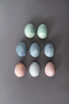 Setting Happy Christian Easter table