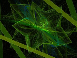 Imaginatory fractal background Image