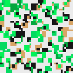 Mosaic Abstract Vector Pattern Design
