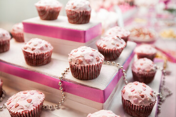 Chocolate cupcake , Sweet Stylings Sugar Bar dessert table