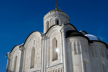 Church of Saint Demetrius in Vladimir, Russia.	
