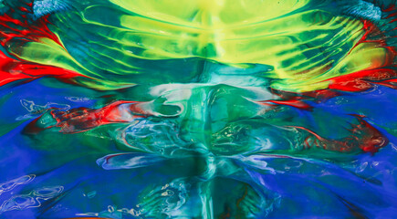 abstract colorful background with watercolor