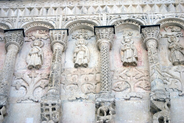 Church of Saint Demetrius in Vladimir, Russia.	
