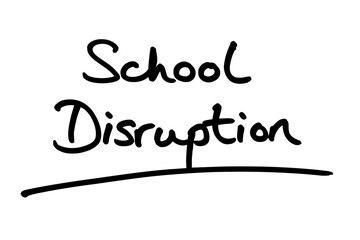 Naklejka na ściany i meble School Disruption