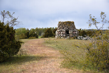 Ancient beacon in a nature reserve