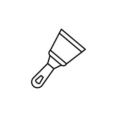 scraper line icon. Signs and symbols can be used for web, logo, mobile app, UI, UX