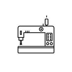 sewing machine line icon. Signs and symbols can be used for web, logo, mobile app, UI, UX