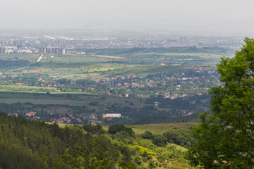 Spring landscape of Lyulin Mountain, Bulgaria
