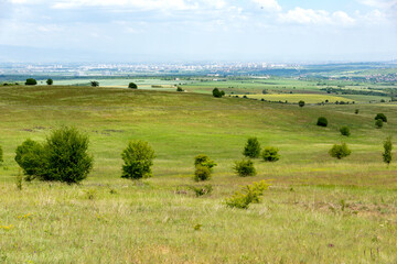 Spring landscape of Lyulin Mountain, Bulgaria