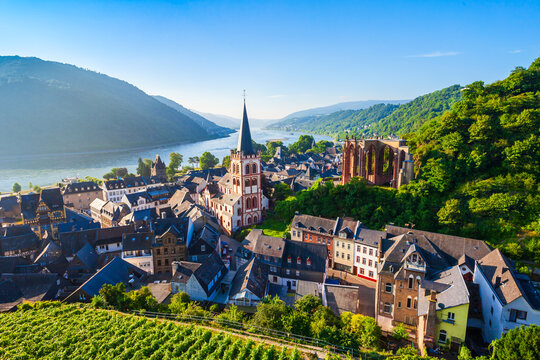 Bacharach old town in Germany