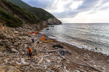 Obraz premium nature around the elba island