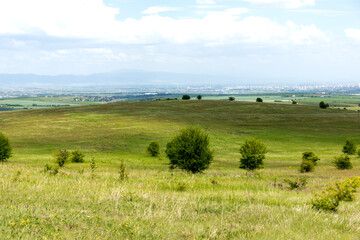 Spring landscape of Lyulin Mountain, Bulgaria