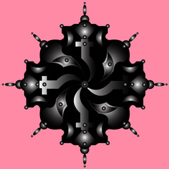 black and white abstract background